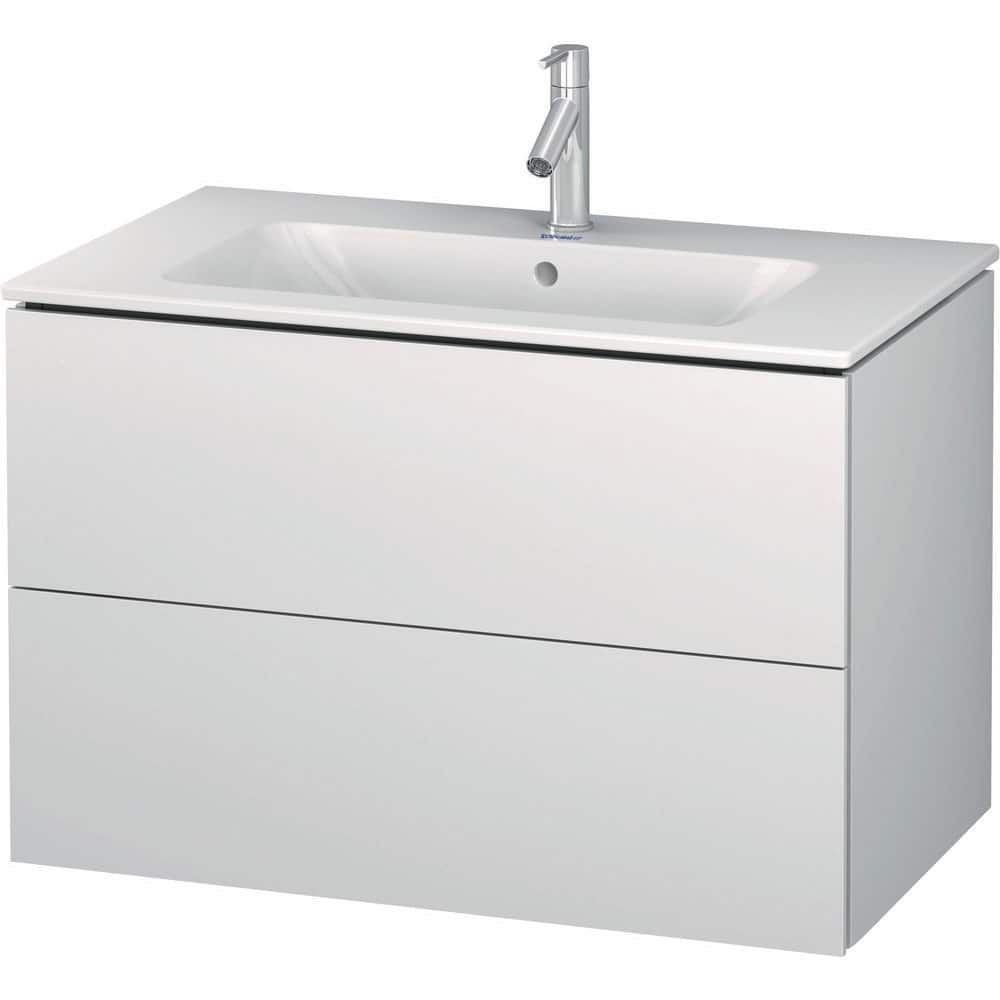 18.88'' White Wood Wall-Mounted Single Bathroom Vanity Base