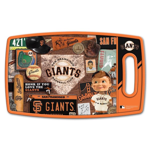 YouTheFan MLB San Francisco Giants Retro Series Polypropyene Cutting Board  0959847 - The Home Depot