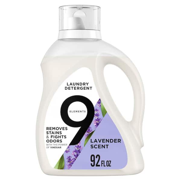 Elements Natural Vinegar Powered HE 92 fl. oz. Lavender Scent Liquid Laundry Detergent
