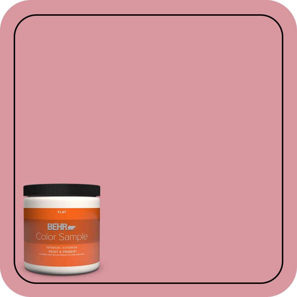 8 oz. #M150-4 Glow Pink Flat Interior/Exterior Paint & Primer Color Sample price history on PriceWatchPro