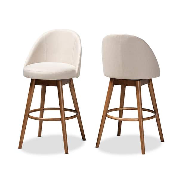 Baxton Studio Carra 41 In Beige Bar, What Height Stool For 41 Counter