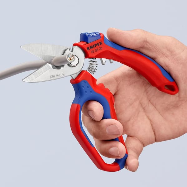 Knipex Angled Electricians Scissors Model: 95 05 20SB