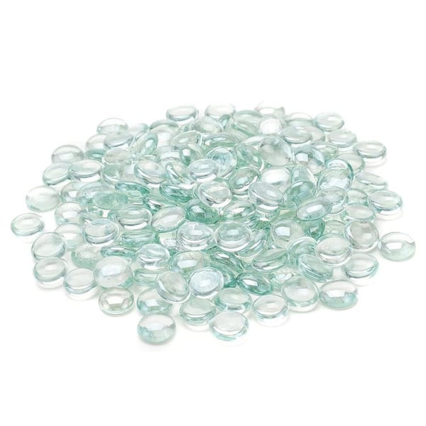 10 lbs. Fire Glass Beads, Crystal Ice