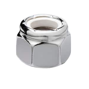 1/2 in.-13 Zinc Plated Nylon Lock Nut (10-Pack)