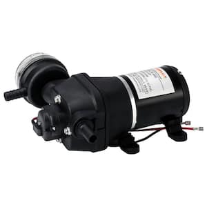 3.3 GPM 12V DC Water Pump, Pressure Water Pump with Strainer Filter