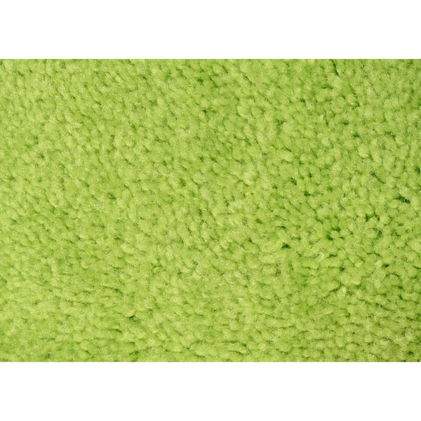 apple green bath mat set