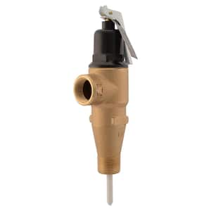 3/4 in. Brass Male Inlet FVMX-1LS Temperature and Pressure Relief Valve