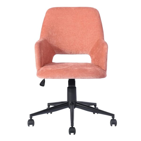 FurnitureR Cian Swivel Seat Modern Velvet Upholstered Task Chair