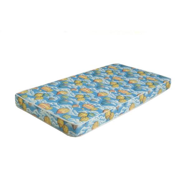 FirsTime Bunk Bed or Dorm Firm Comfort 5 in. Mattress with Balloon Print - Twin XL