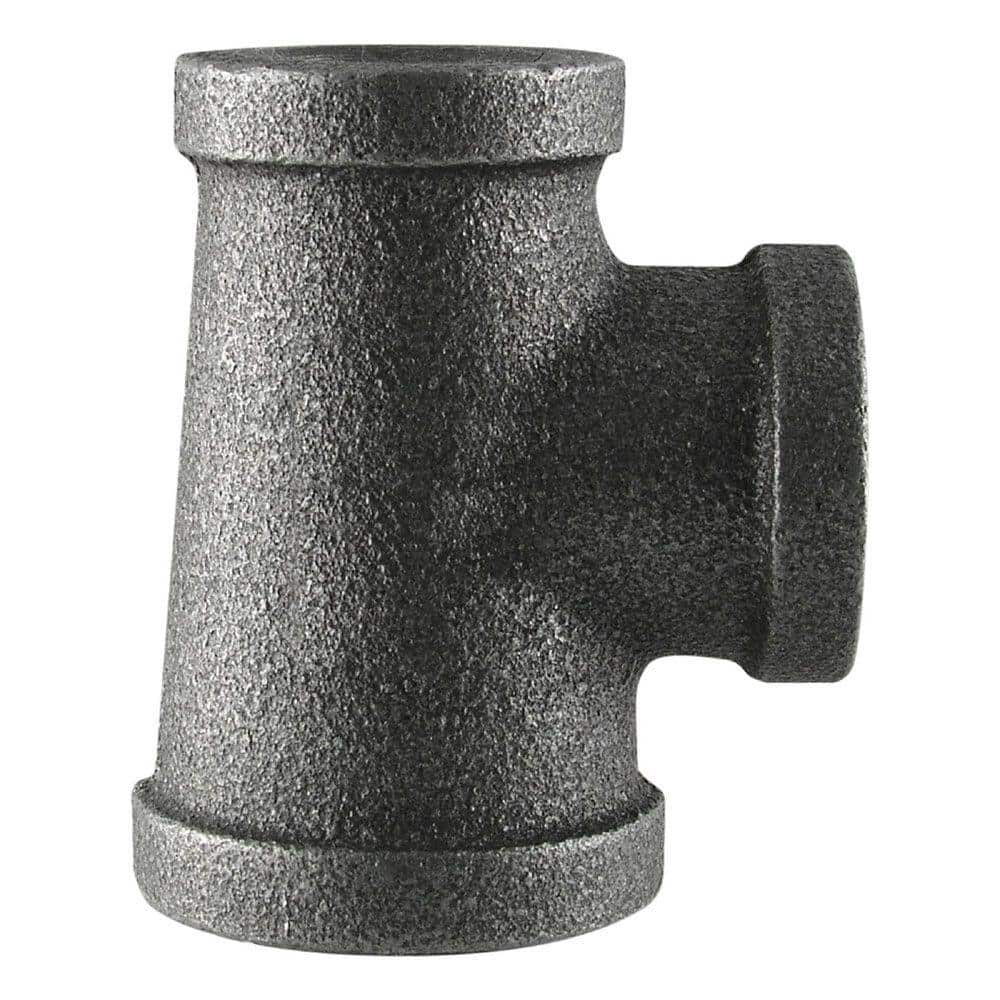 1 in. x 1 in. x 3/4 in. Black Iron Reducing Tee price history on PriceWatchPro