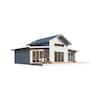 Bangalow Standard 2 Bedroom 820.8 sq. ft. Tiny Home DIY Steel Frame Building Kit (For Concrete Foundation)