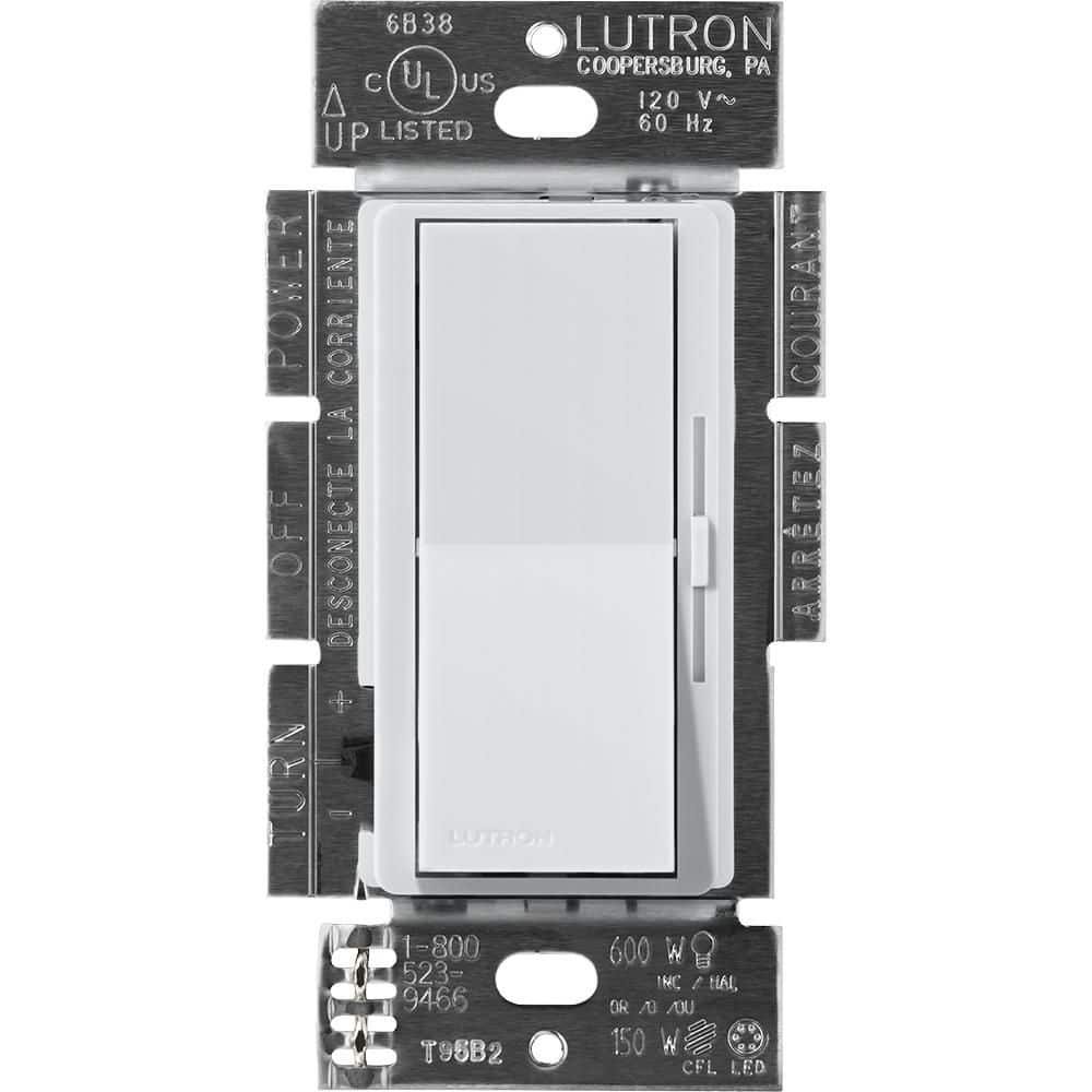 Gray Diva Dimmer Switch for 0-10V LED/Fluorescent Fixtures, Single-Pole or 3-Way, Mist (DVSCSTV-MI) price history on PriceWatchPro