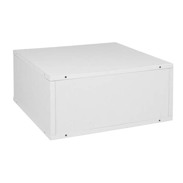 Niche 6.5 in. H x 13 in. W x 13 in. D White Wood 1-Cube Organizer PC1206WH  - The Home Depot