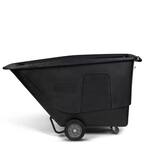 Rubbermaid Commercial Products 1 cu. yd. Utility Duty Tilt Truck RCP1314BLA