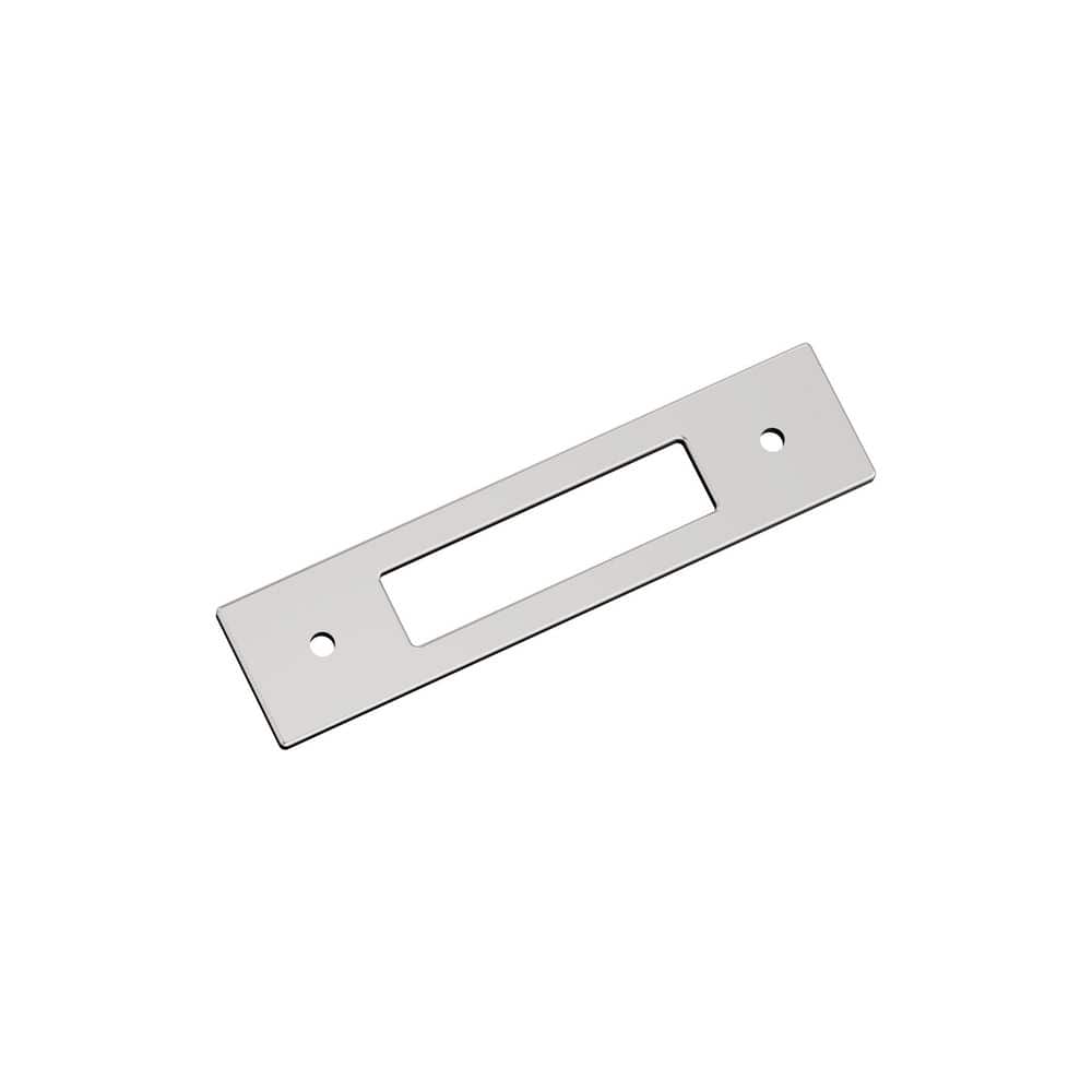 Medora 3-3/4 in. Center-to-Center Rectangle Polished Chrome Pull Cabinet Backplate price history on PriceWatchPro