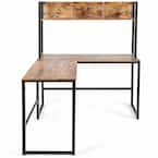 Bush Furniture Salinas 48 in. Small Computer Desk with Hutch MY72408-03 ...