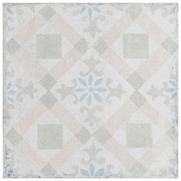 Merola Tile Barcelona Decor Born 5-3/4 in. x 5-3/4 in. Porcelain Floor and Wall Tile (10.56 sq. ft./Case)