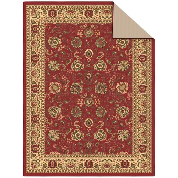 Ottomanson Ottohome Collection Non-Slip Rubberback Oriental