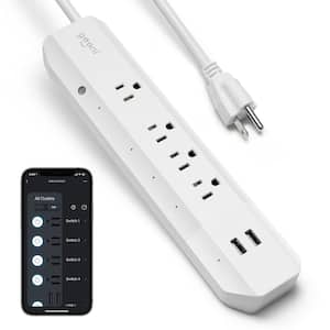 Surge+Charge Smart Wi-Fi 4-Outlet 2-USB Surge Protector