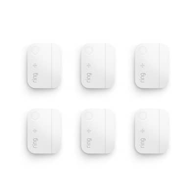 Sensors, Window and Door Sensor (Newest Model) - No Hub Needed, Monitoring (Sold Separately), (6-Pack)