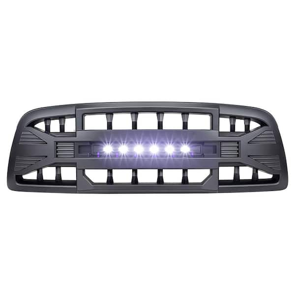 AMERICAN MODIFIED Armor Grille for 2009 to 2012-Dodge Ram 1500, Matte Black