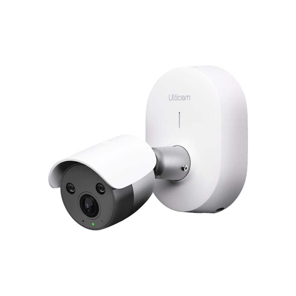 IQ AI Dual Indoor/Outdoor Smart Plug-in Security Camera with Night Vision and Two-Way Talk