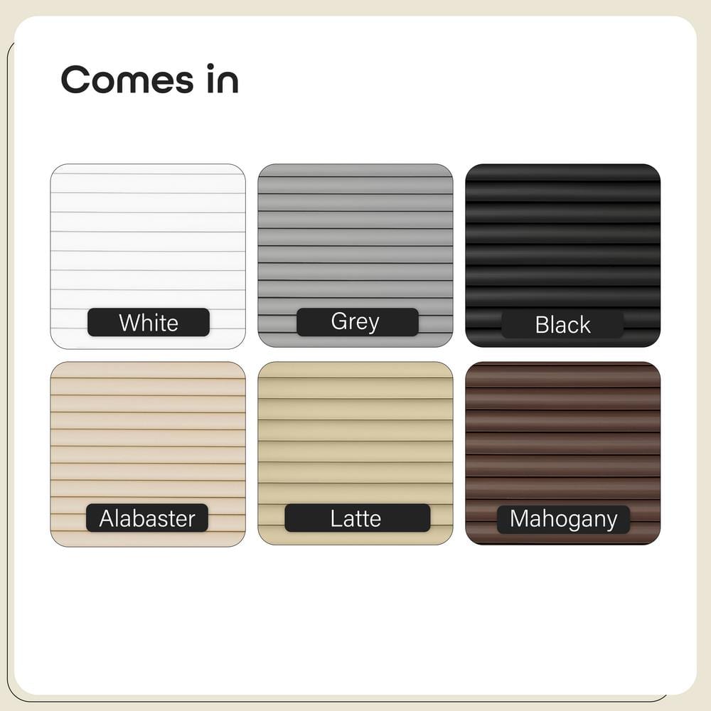Mahogany Cordless Vinyl Room Darkening Mini Blinds, 27" x 64"