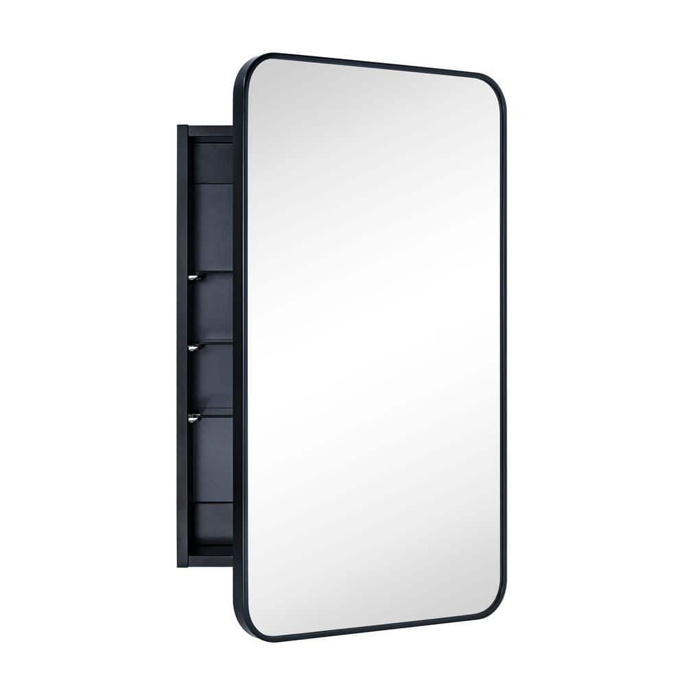 TEHOME Garnes 17.5 in. W x 29 in. H Rectangular Recessed or