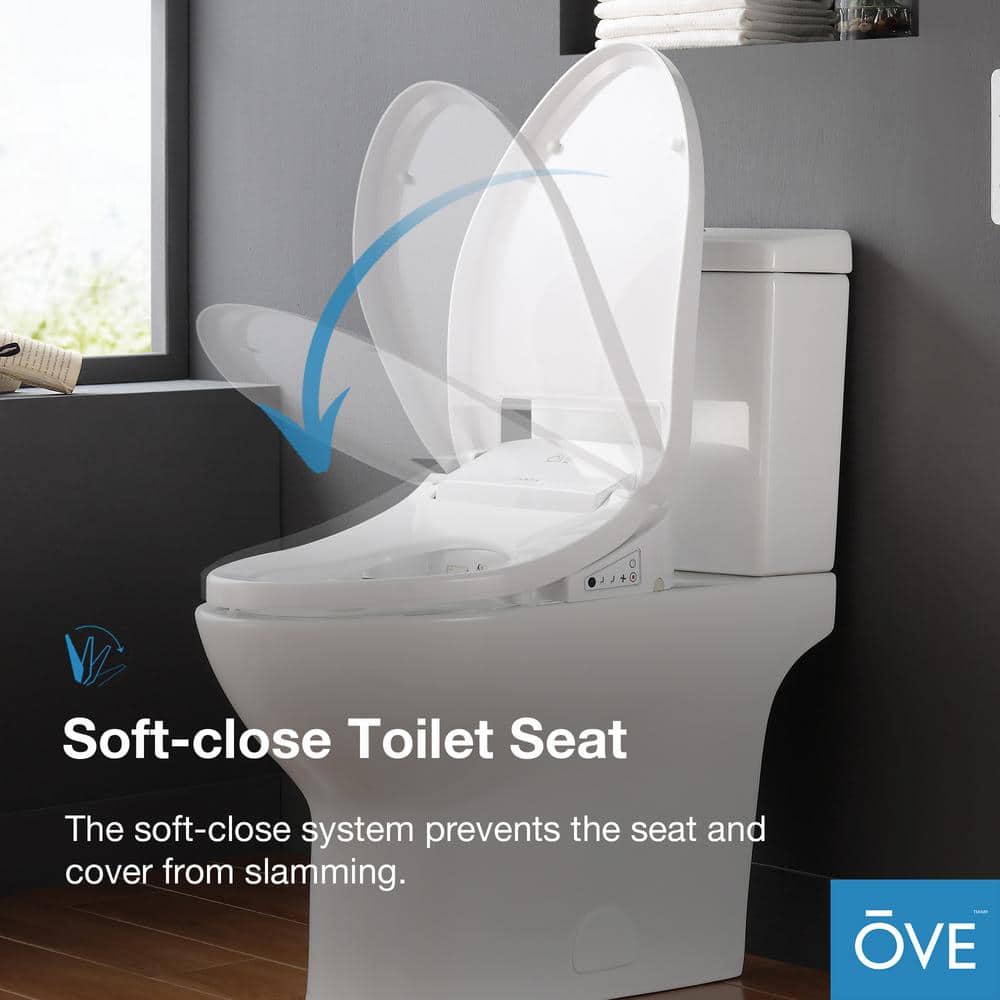 White Elongated Dual Flush High Efficiency Macerating Toilet
