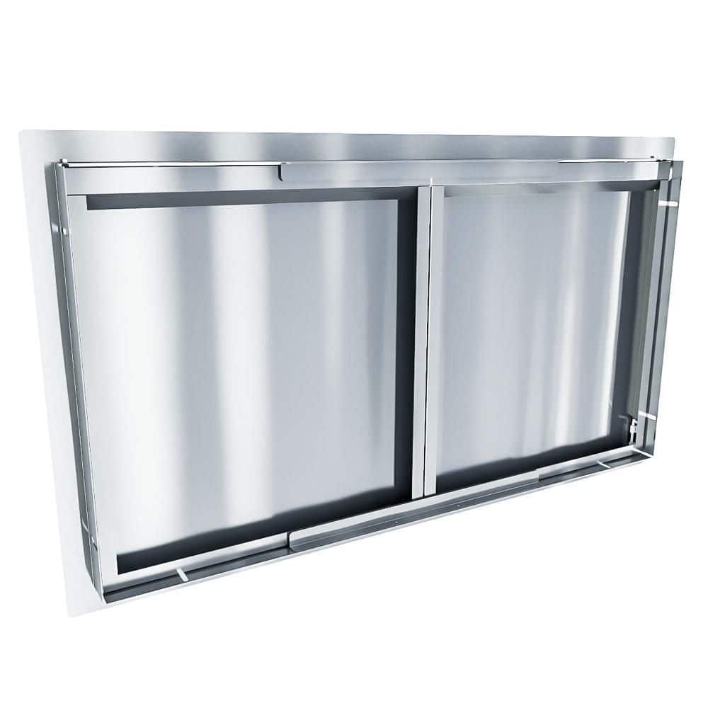 Aruba 36 Inch Stainless Steel Double Access Door Unit