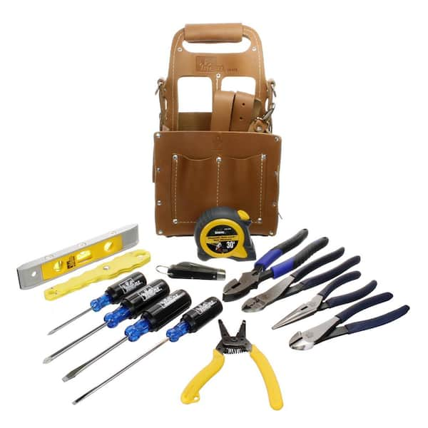 IDEAL Premium Tool Carrier Tool Kit (14-Piece) 35-804 - The Home Depot