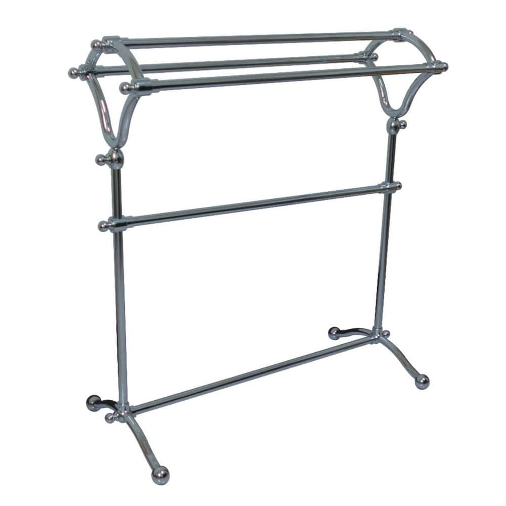 Edenscape 3-Bar Freestanding Towel Rack in Polished Chrome price history on PriceWatchPro
