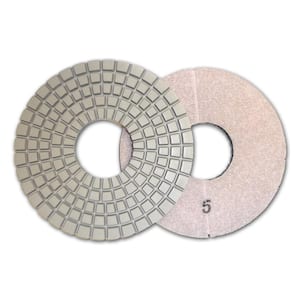 Con-Shine 6 in. 5-Step Dry Diamond Polishing Pads Step 5