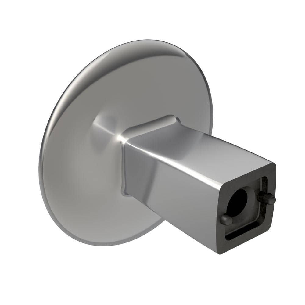Polished Chrome Round 1-1/4 Inch Cabinet Knob