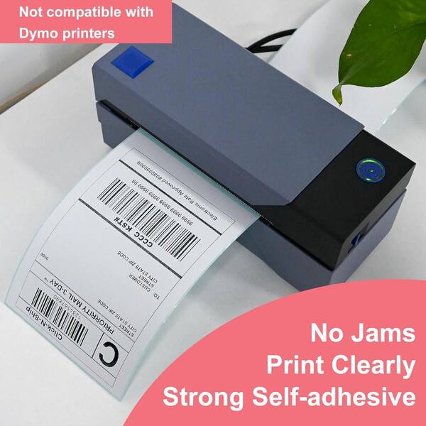 Eltron Thermal Office Label Makers A ZE1400600 004 FBA OfficeSmartLabels 4\"\" X 6\"\" Direct Thermal Labels Compatible With Zebra & Rollo Desktop Label Printers And More 1 Core Per 1 1/8 In