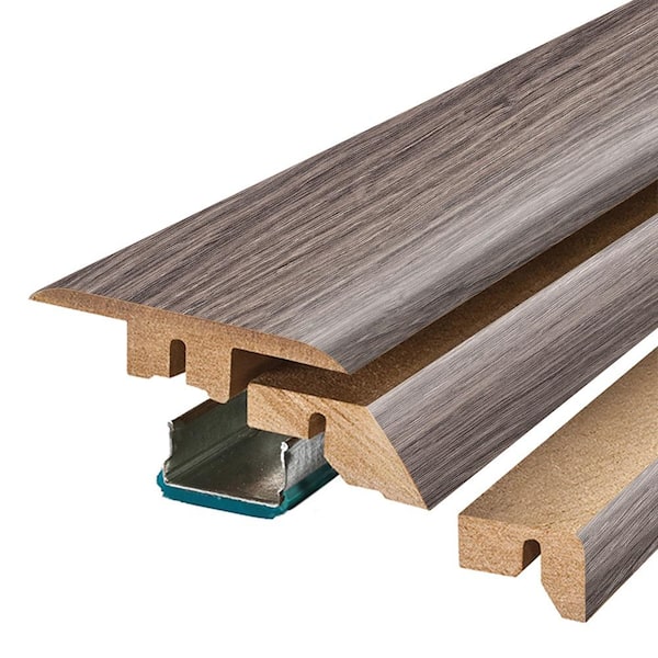 PERFORMANCE ACCESSORIES Tarmac 0.75 in. T x 2.37 in. W x 78.7 in. L Laminate 4-in-1 Molding
