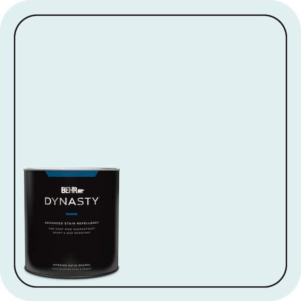 BEHR DYNASTY 1 qt. #M480-1 Helium Satin Enamel Interior Stain-Blocking Paint & Primer