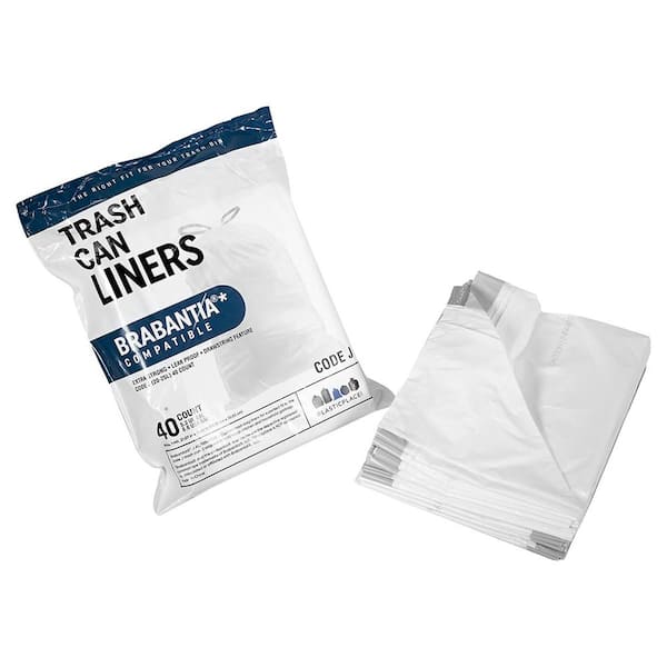  Code J 200 Count Drawstring Trash Bags Compatible with