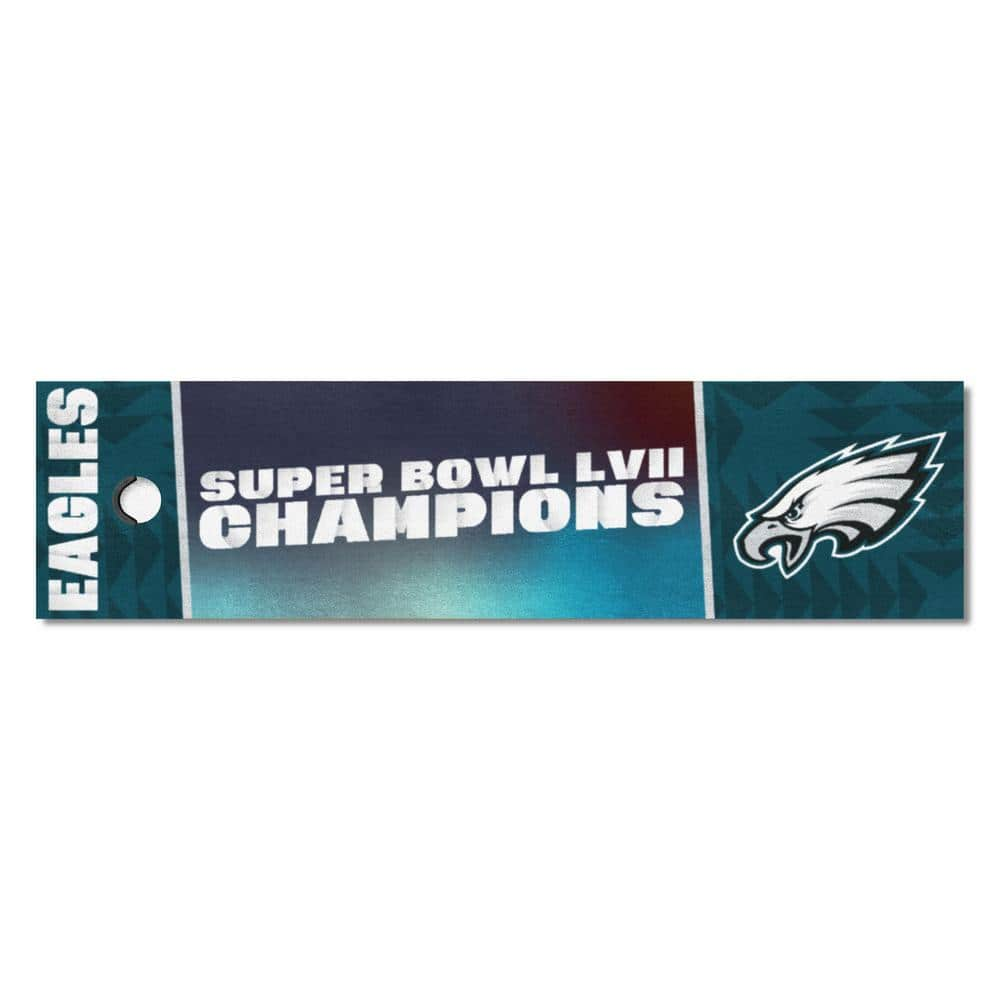 FANMATS Philadelphia Eagles Super Bowl LVII Champions Blue Putting ...