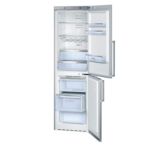 Afgekeurd Hijsen redactioneel Bosch 800 Series 24 in. 11 cu. ft. Bottom Freezer Refrigerator in Stainless  Steel with Internal Ice Maker, Counter Depth B11CB81SSS - The Home Depot