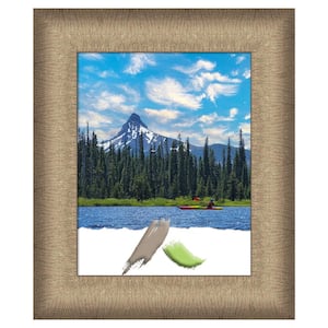 Elegant Brushed Bronze Picture Frame Opening Size 11 x 14 in.