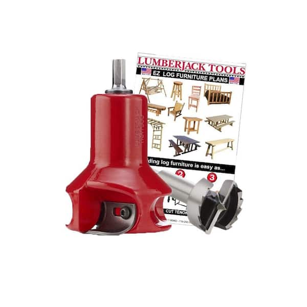 Lumberjack Tools 1-1/2 in. Home Series Beginners Kit Log Furniture Building Tools