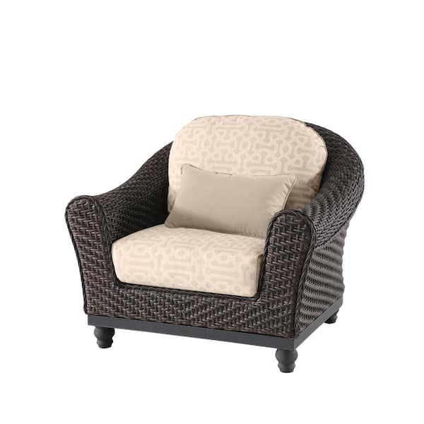 camden dark brown wicker outdoor