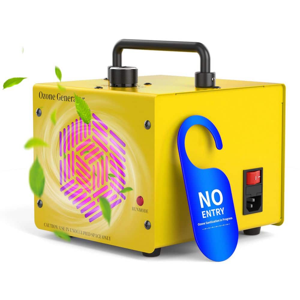 10000 sq. ft. High Capacity HEPA-True Ozone Generator in Yellow with Fan and Timer for Smoke, Car and Pet Room price history on PriceWatchPro