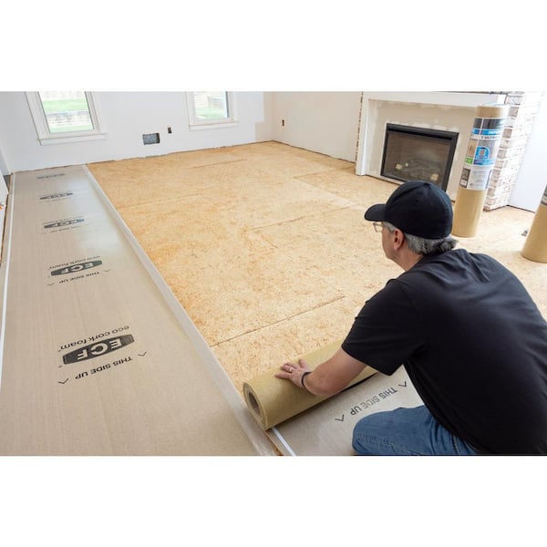 Eco Cork Foam 300 sq. ft. 3 ft. x 100 ft. x3.2mm Waterproof Premium ...