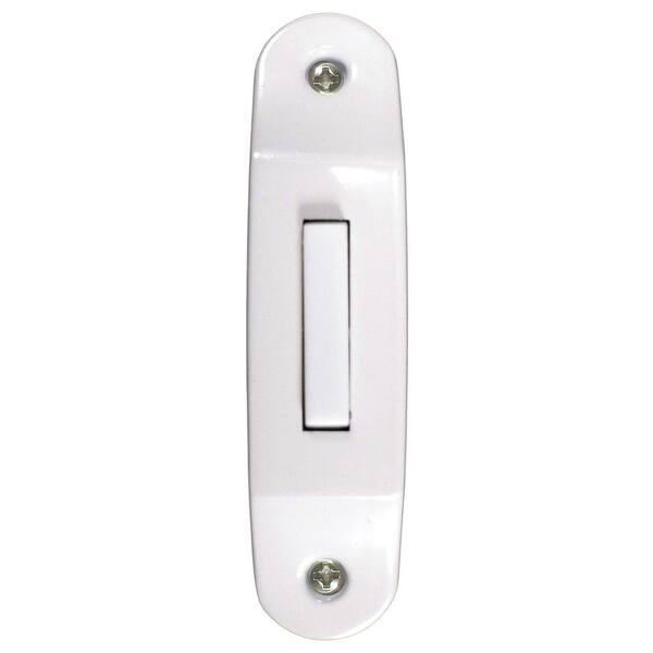 NICOR Wired Lighted Decorator Button for Prime Chime - White