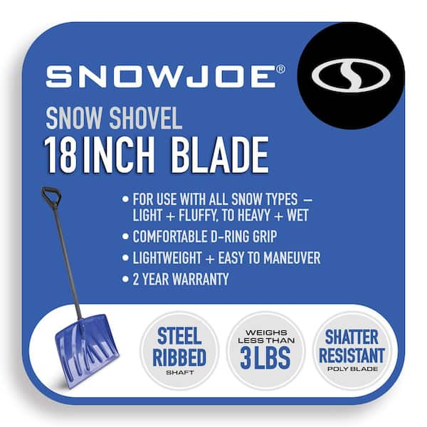 Snow Joe Spring Assist Ice Chopper w/ Carbon Steel Blade 