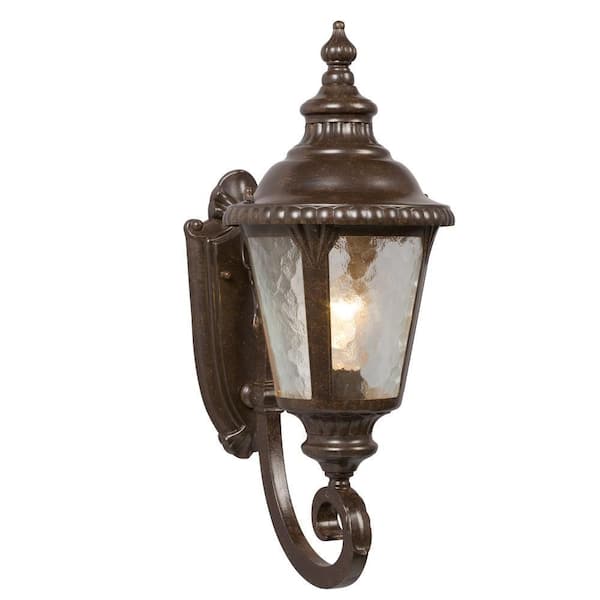 Filament Design Negron 1-Light Outdoor Bronze Wall Lantern