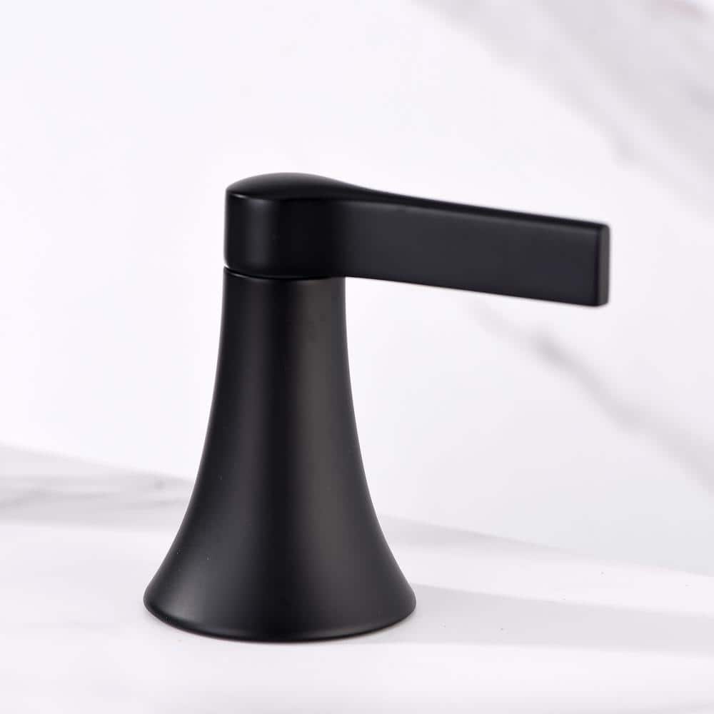 Luxury Modern 8" Wide 2-Handle Bathroom Faucet in Oil Rubbed Bronze