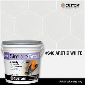 SimpleGrout #640 Arctic White 1 qt. Pre-Mixed Grout